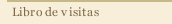 Libro de visitas
