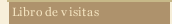 Libro de visitas